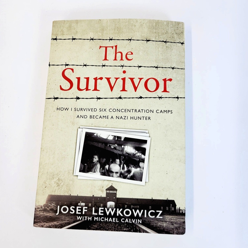 The Survivor Book Josef Lewkowicz Softcover 2023 Biography HarperCollins